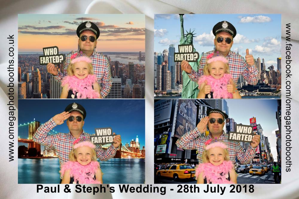 Paul & Stephanie's Wedding | View more photos from the event at gallery.omegaphotobooths.co.uk/u/Omega-Photobooths/Paul-Stephanies-Wedding